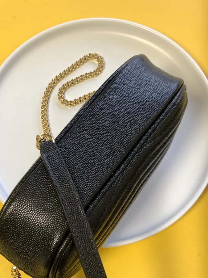 YSL Saint Laurent Premium Original Calfskin Mini Camera Bag