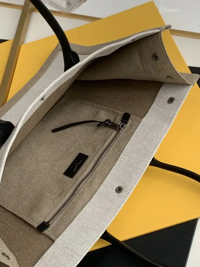 Rive Gauche Tote Bag, Custom Imported Waterproof Canvas Material