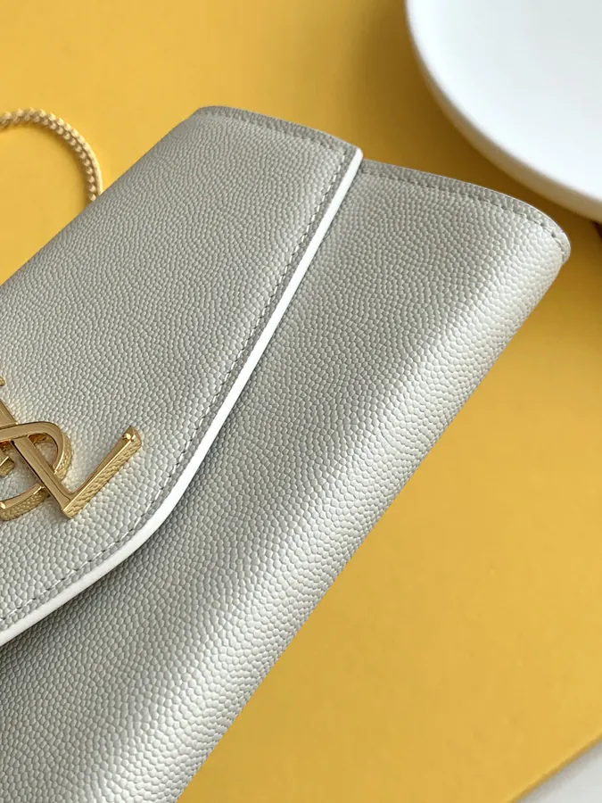 YSL Saint Laurent Premium Original Leather Mini Envelope Bag