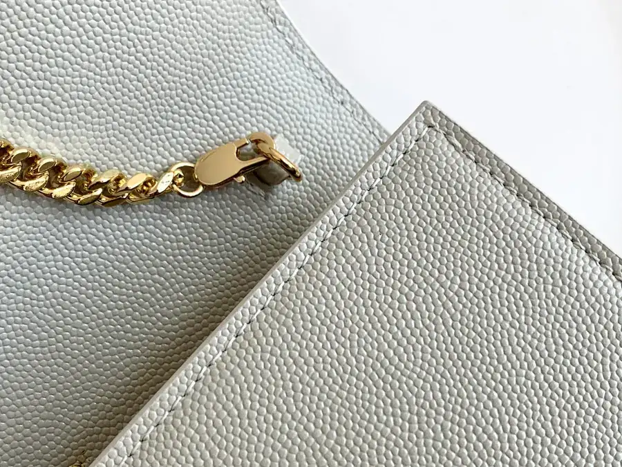 YSL Saint Laurent Premium Original Leather Mini Envelope Bag