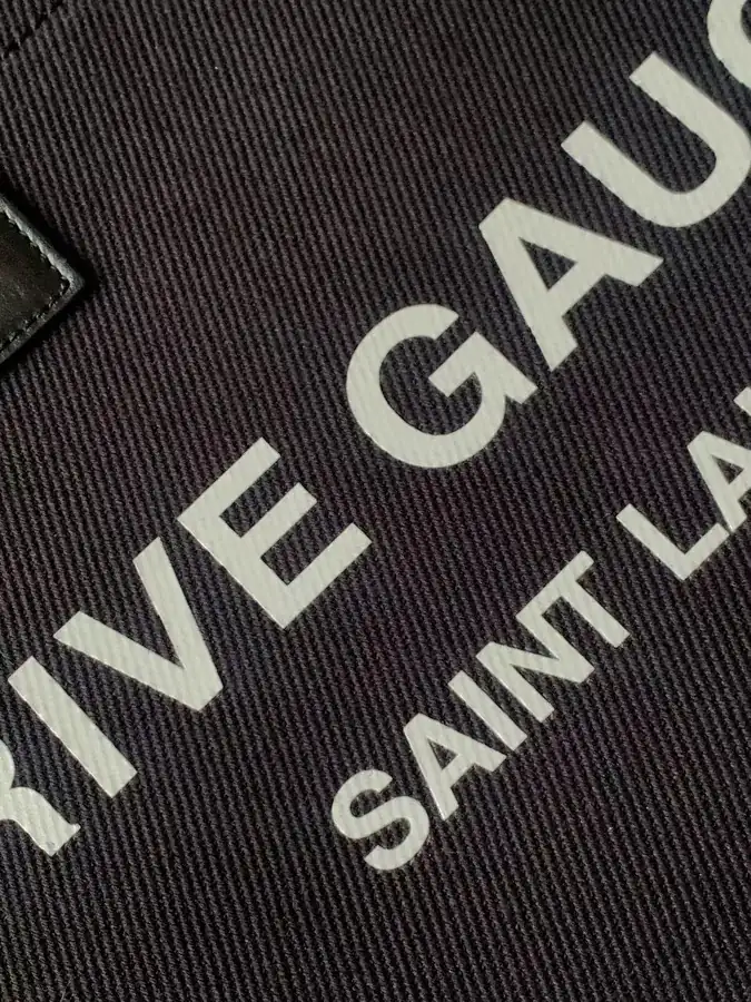 Rive Gauche Tote Bag Custom Imported Waterproof Canvas