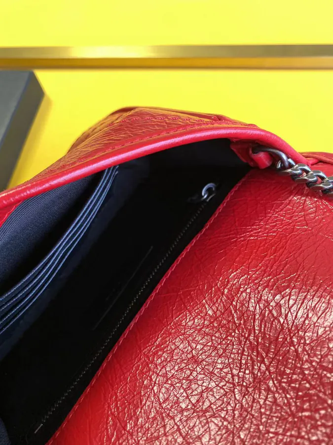 NiKi Series 583103 Large Red Bucket Bag