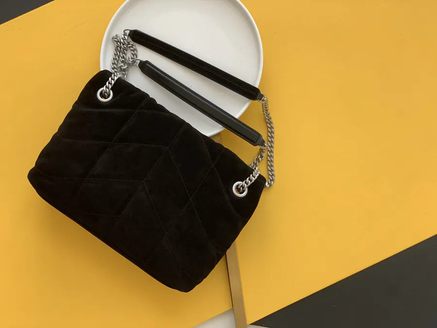YSL Loulou Puffer Grained Calfskin Bucket Bag