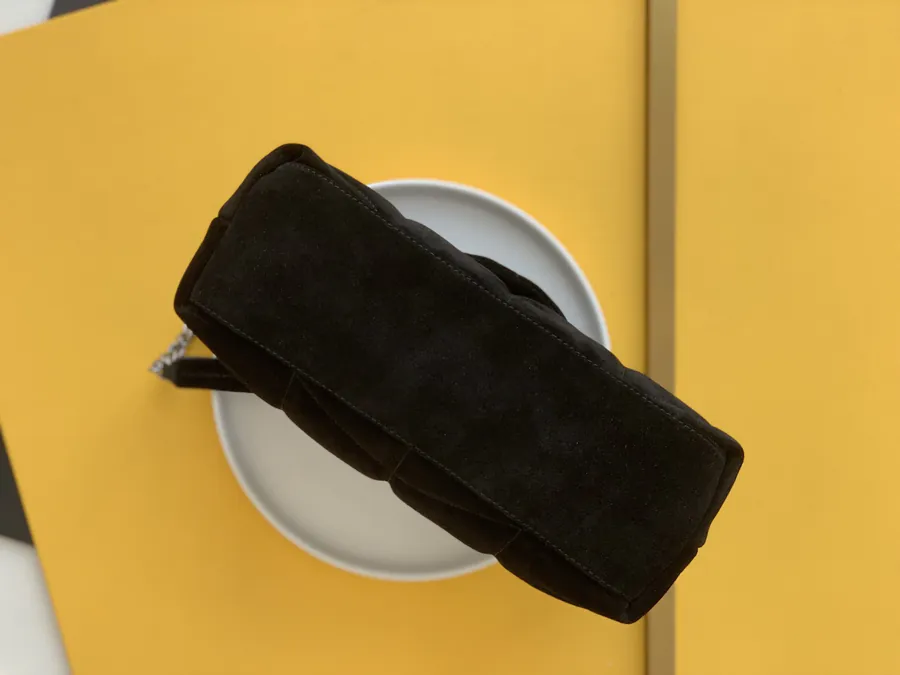 YSL Loulou Puffer Grained Calfskin Bucket Bag
