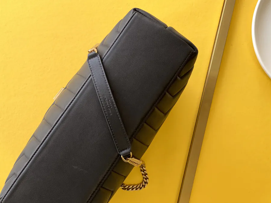 SLP Upgraded Flip Top Briefcase Black Gold Hardware