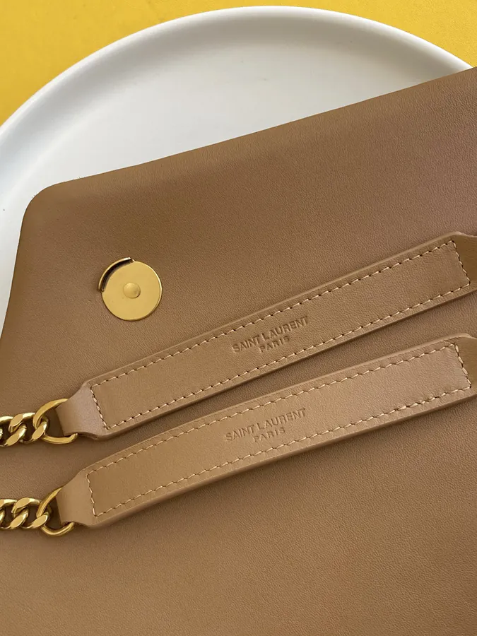 YSL Saint Laurent Velvet Gold Trim Series
