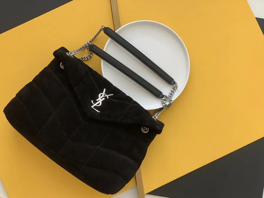 YSL Loulou Puffer Bucket Bag Premium Leather