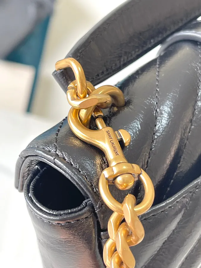Y Brand College Mini Oil Waxed Leather Bag