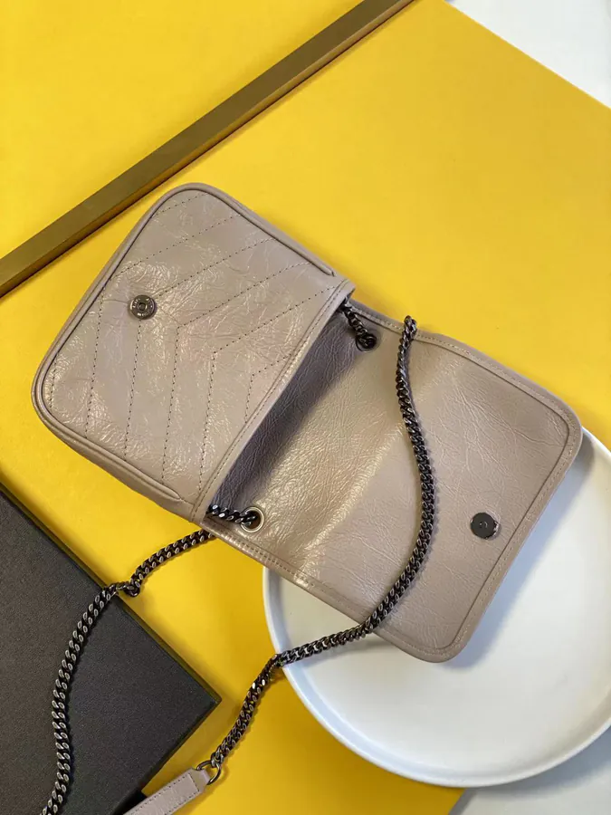YSL Saint Laurent NiKi Series Square Tote
