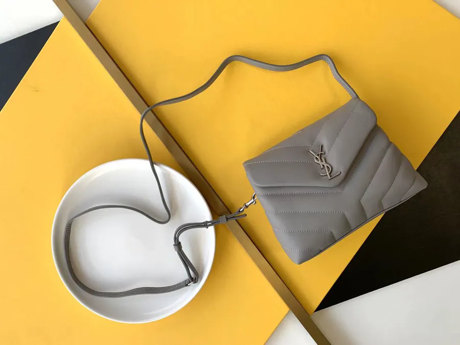 YSL Premium Original Calfskin Crossbody Bag